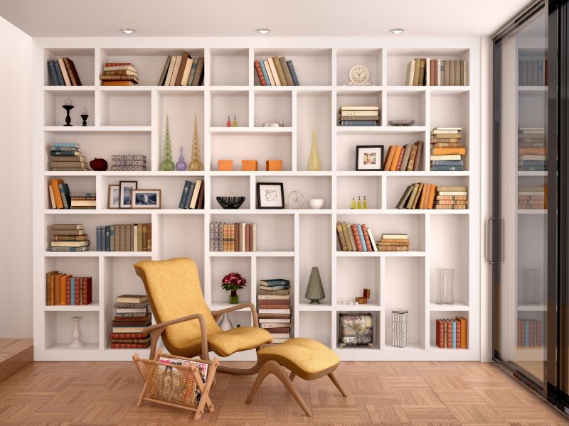 Custom Bookcase Installation in Winston Salem, NC