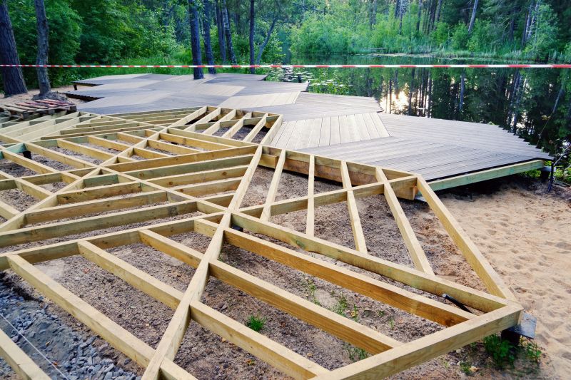 Deck Arbor Installation detail
