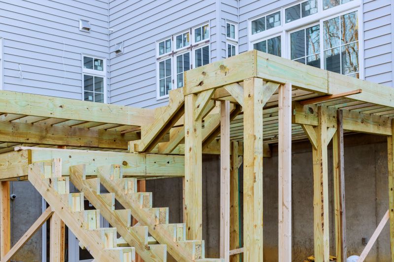 Deck Arbor Installation detail