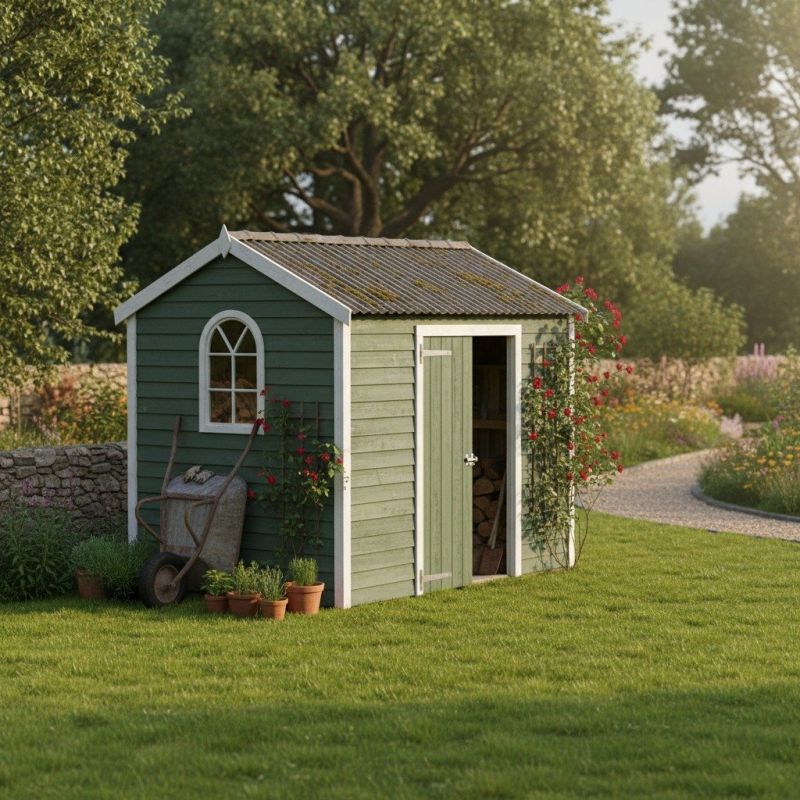 Garden Shed Construction in Conroe, TX