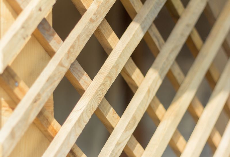 Wood Trellis Installation in Kansas City, KS